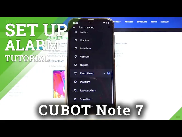 Video thumbnail for How to Set Up Alarm Clock in CUBOT Note 7 – Manage Alerts