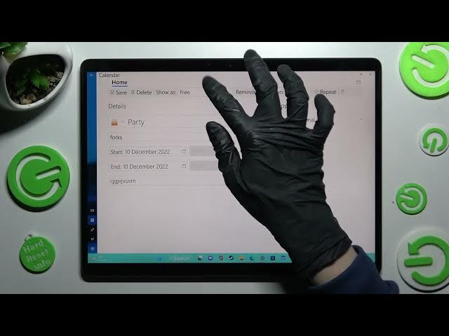 Video thumbnail for MICROSOFT SURFACE PRO X - How To Add Events To Calendar