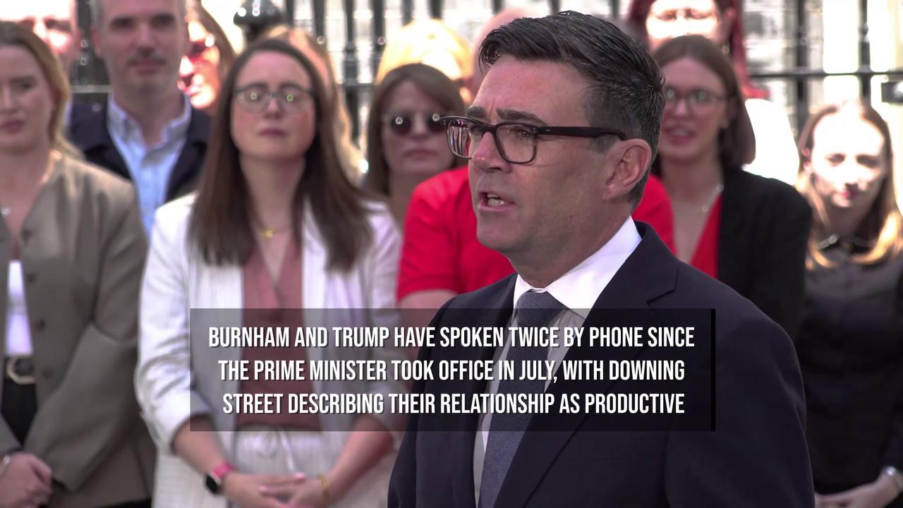 Video thumbnail for Burnham Expects To Find Common Ground With Trump In First Meeting.