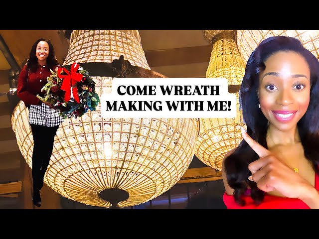 Video thumbnail for How To Get Into The Festive Mood | Wreath Making & Cosy Afternoon Tea