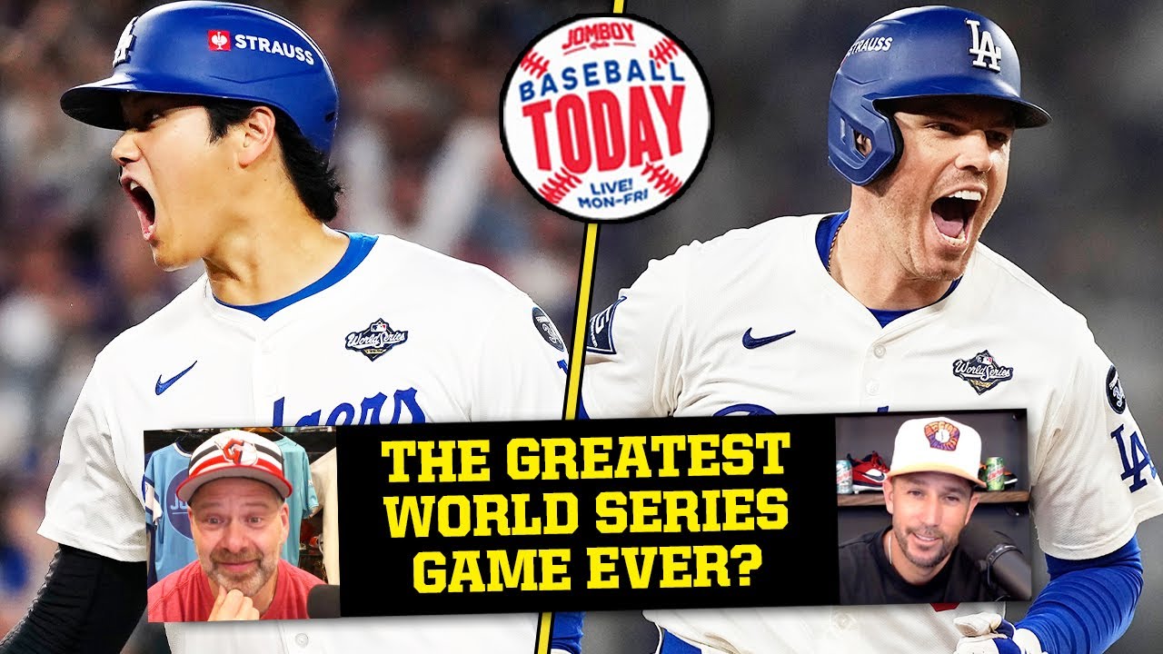 Video thumbnail for Was this the greatest game in World Series history? | Baseball Today