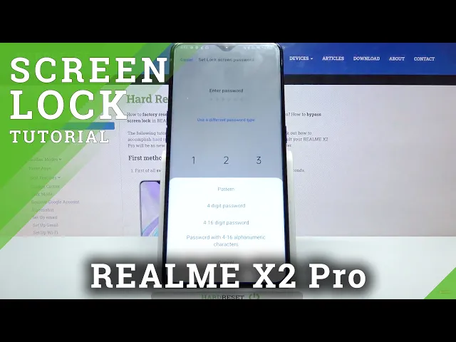 Video thumbnail for Manage Security Settings / Change Password or Pattern - REALME X2 Pro