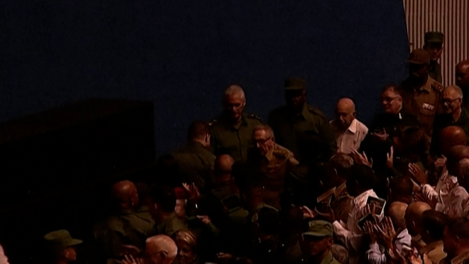 Video thumbnail for Cuba’s Raul Castro makes first public appearance since US charges