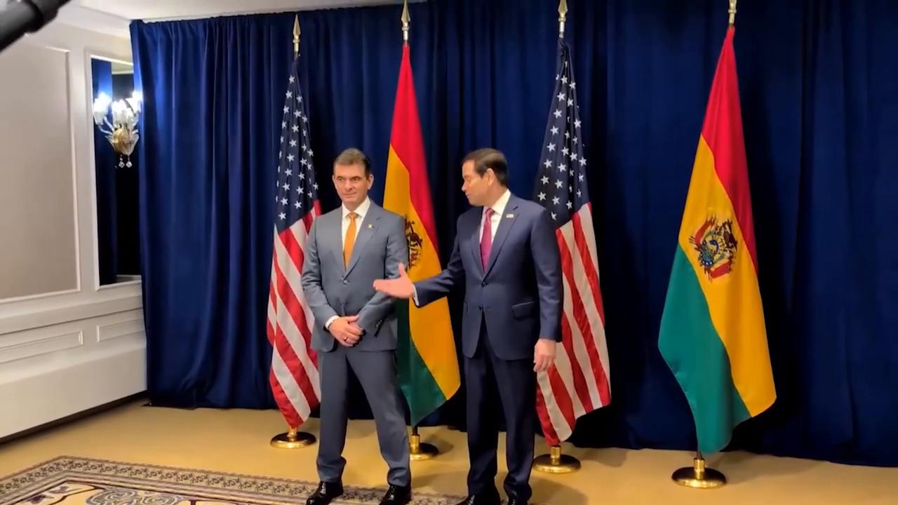 Video thumbnail for US: RODRIGO PAZ KICKS OFF INTERNATIONAL ITINERARY WITH A MEETING WITH MARCO RUBIO.