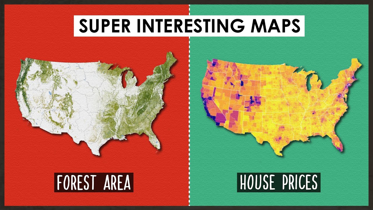 Video thumbnail for Super Interesting Maps Of The U.S. That You Need To See