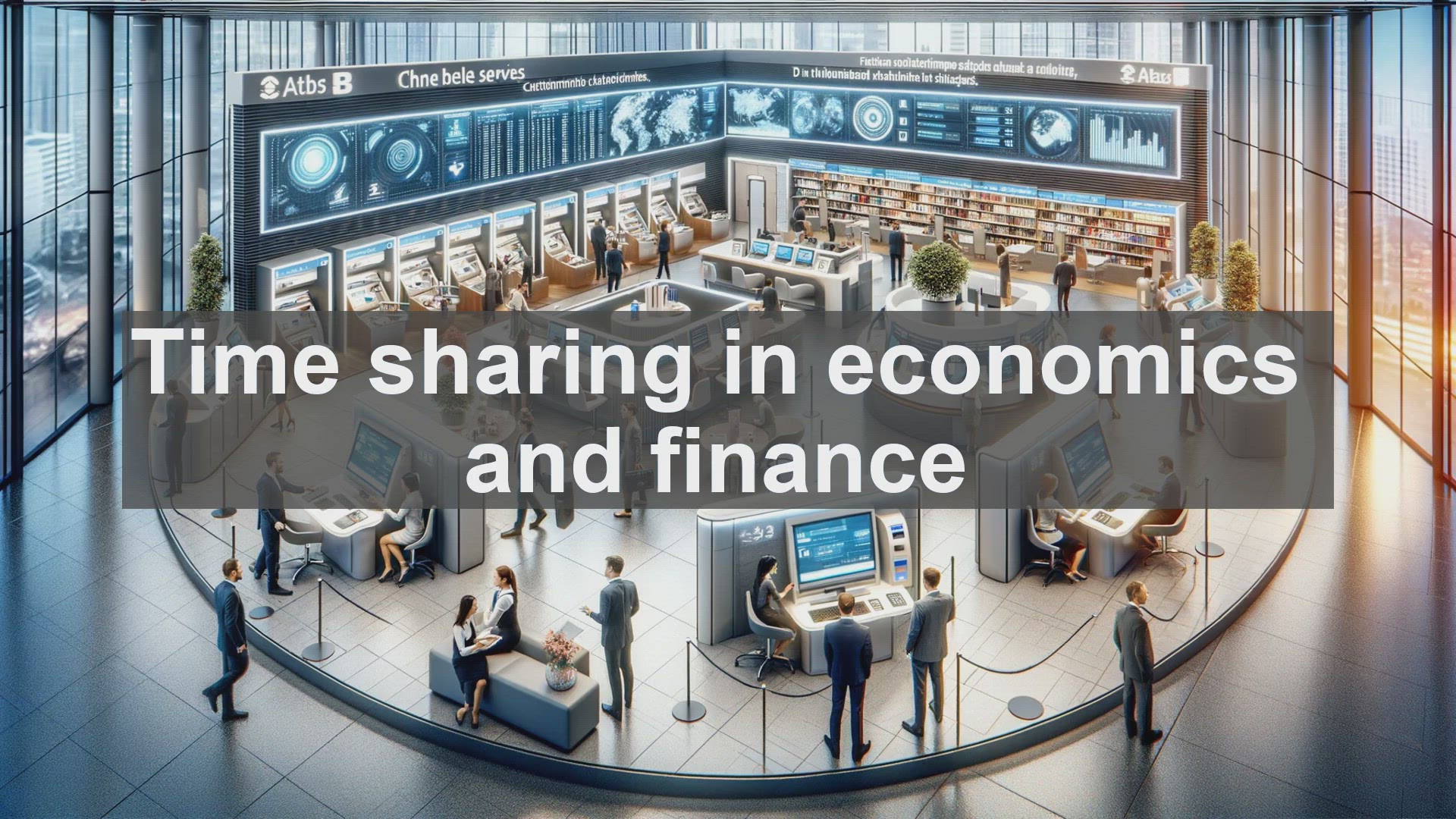 'Video thumbnail for Time sharing in economics and finance'