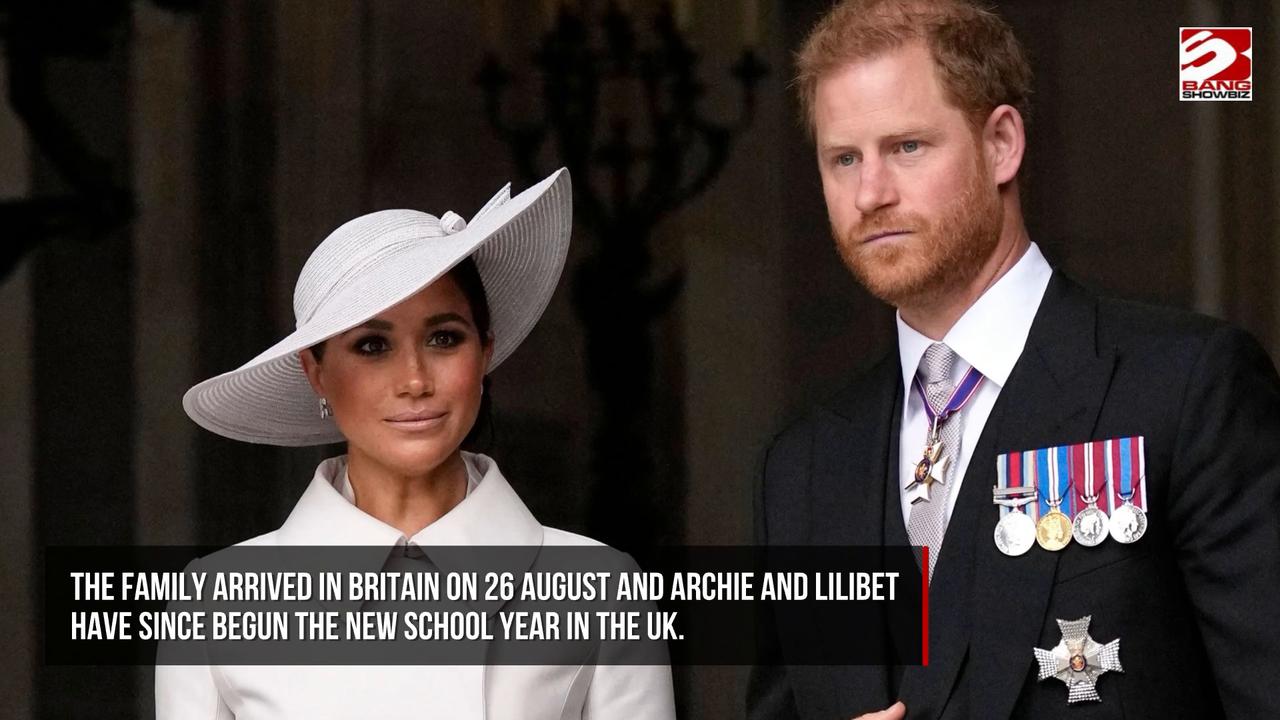 Video thumbnail for Meghan Markle shares idyllic glimpse of Sussexes’ new UK life