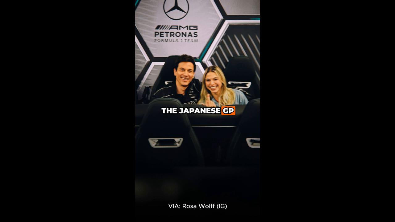 Video thumbnail for Toto Wolff's daughter Rosa shares pics with the Mercedes boss on Instagram ✨