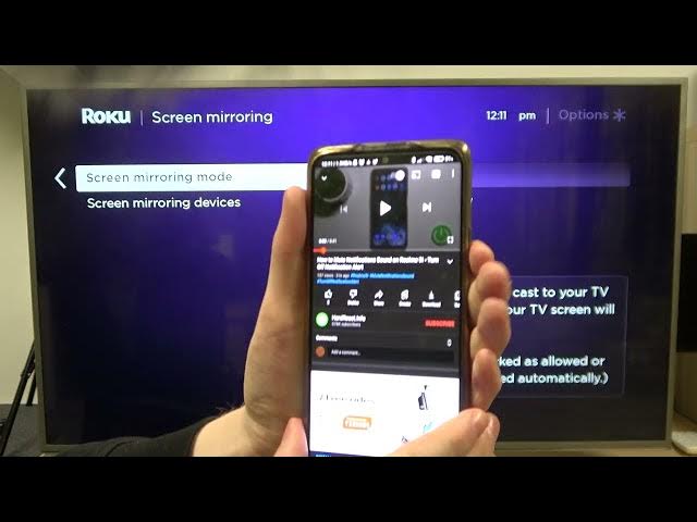 Video thumbnail for How to Screen Mirror in Roku Express?