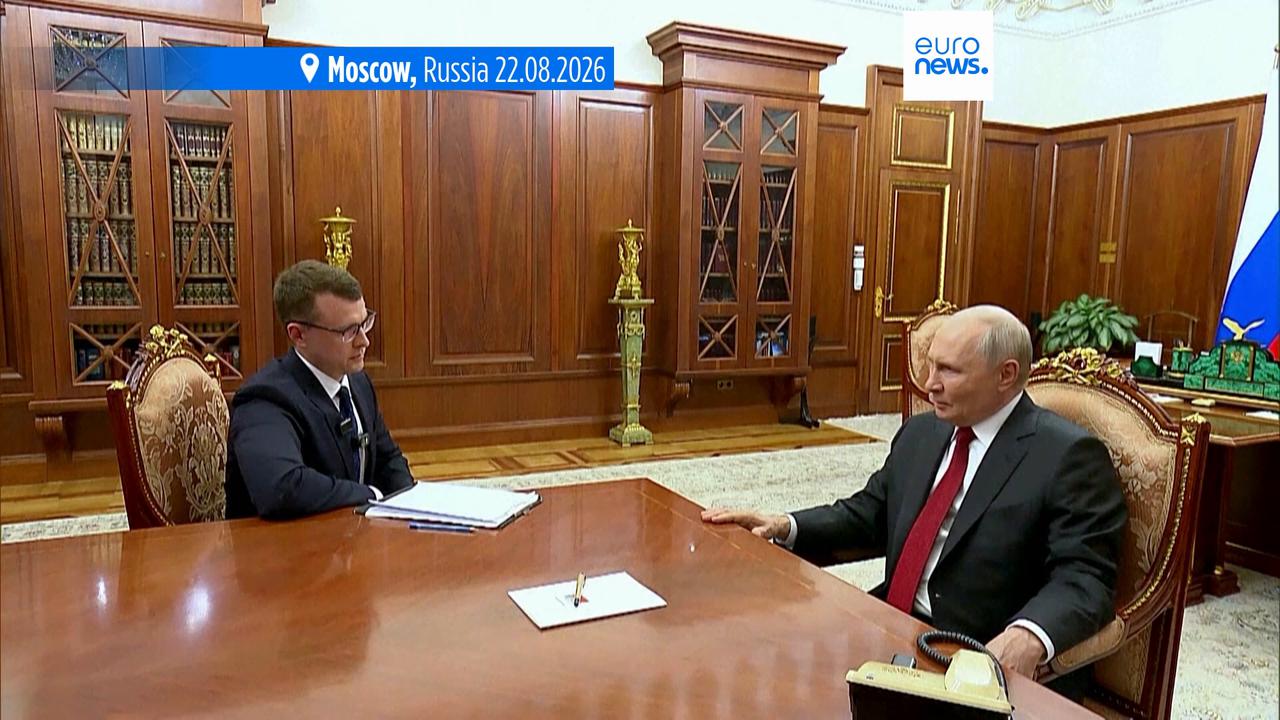 Video thumbnail for Trump says Ukraine and Russia agree to halt strikes on energy targets