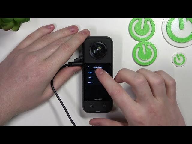 Video thumbnail for Insta 360 X3 - How To Change Anti flicker Settings