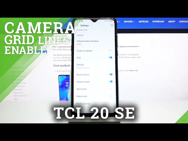 Video thumbnail for How to Switch On Camera Grid Lines in TCL 20 SE – Mange Camera Grid Lines
