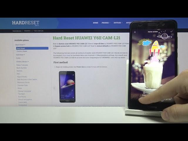 Video thumbnail for All Available Wallpapers on HUAWEI Y6II – Set Up Wallpaper