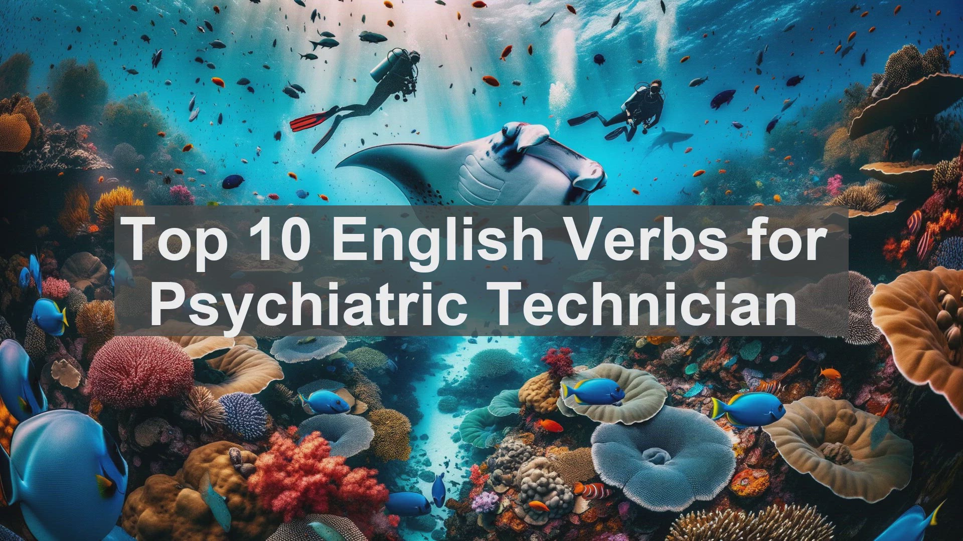 'Video thumbnail for Top 10 English Verbs for Psychiatric Technician'