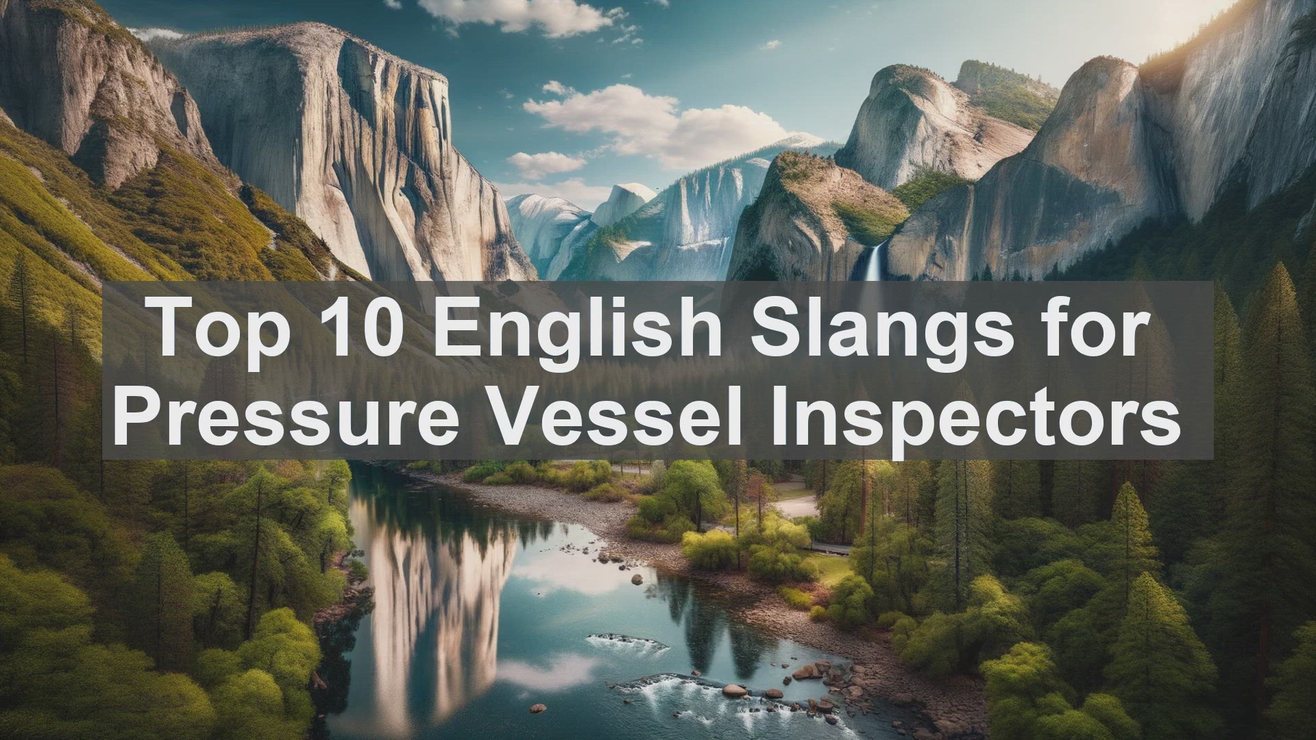 'Video thumbnail for Top 10 English Slangs for Pressure Vessel Inspectors'