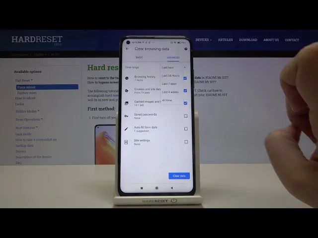 Video thumbnail for How to Clear Browsing Data in Xiaomi Mi 10T – Erase Web Searching