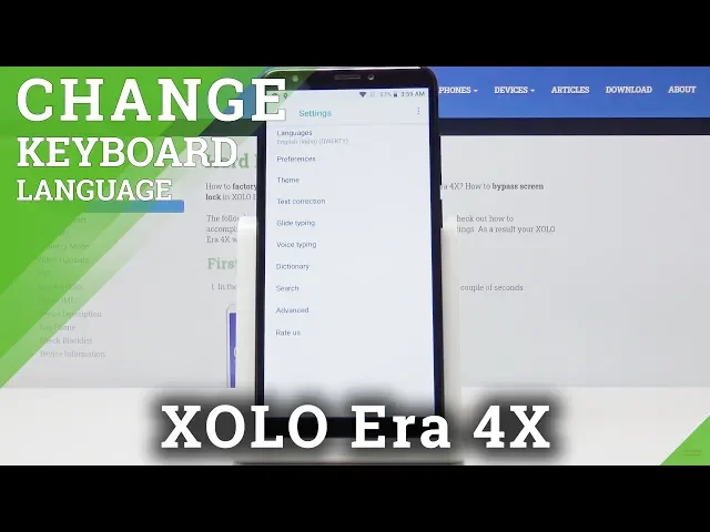 Video thumbnail for How to Change Keyboard Dictionary in XOLO Era 4X – Change Keyboard Language