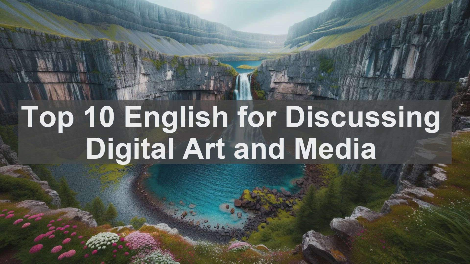 'Video thumbnail for Top 10 English for Discussing Digital Art and Media'