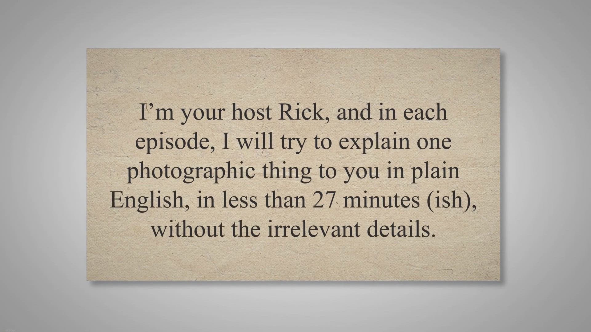 Video thumbnail for How My One Photo Rule Will Help You Take Better Photos