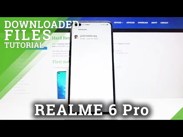 Video thumbnail for How to Find Downloaded Files in REALME 6 Pro – Downloading Folder