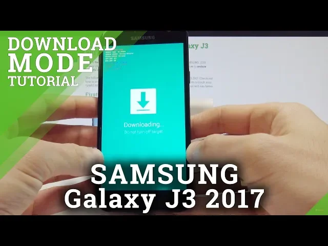 Video thumbnail for How to Boot into Download Mode in SAMSUNG Galaxy J3 2017 - Odin Mode Tutorial