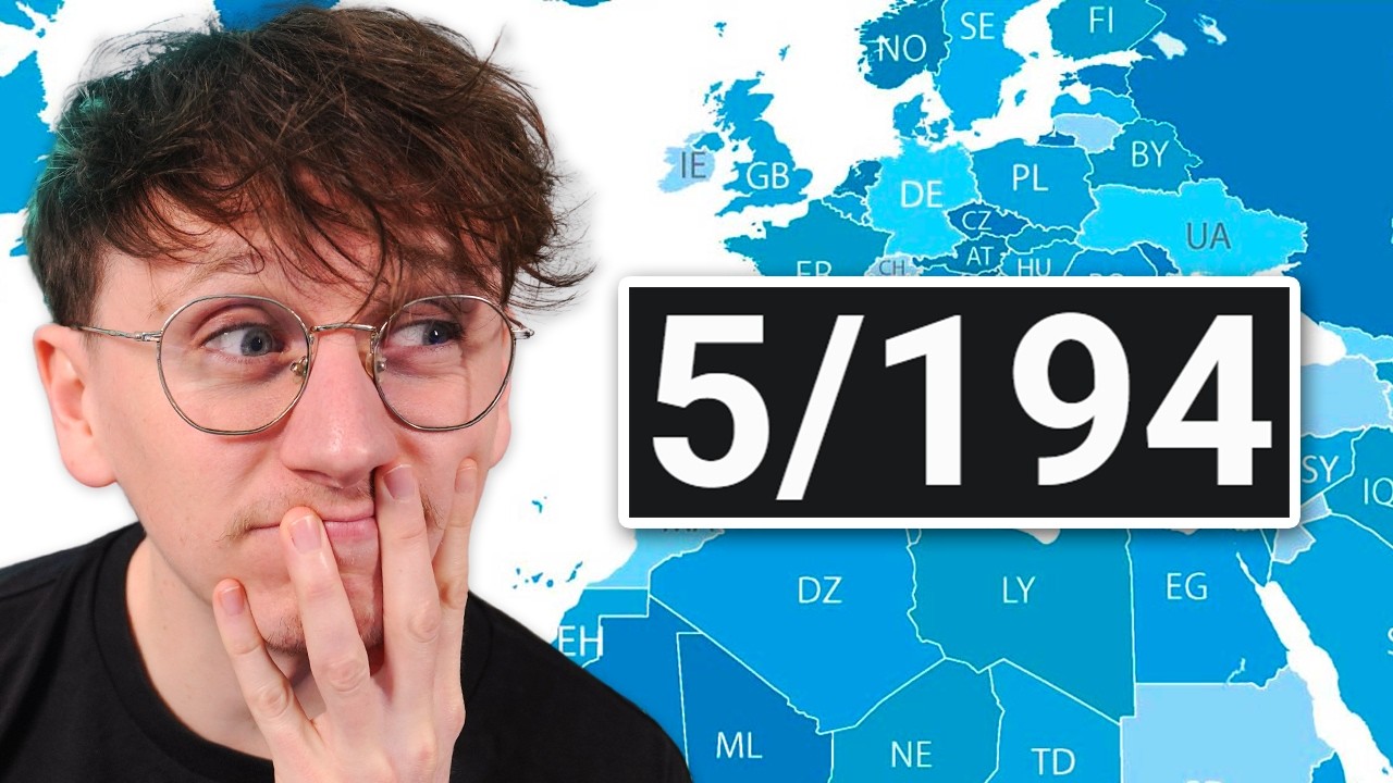 Video thumbnail for Can I Name All 194 Internet Country Codes of the World?