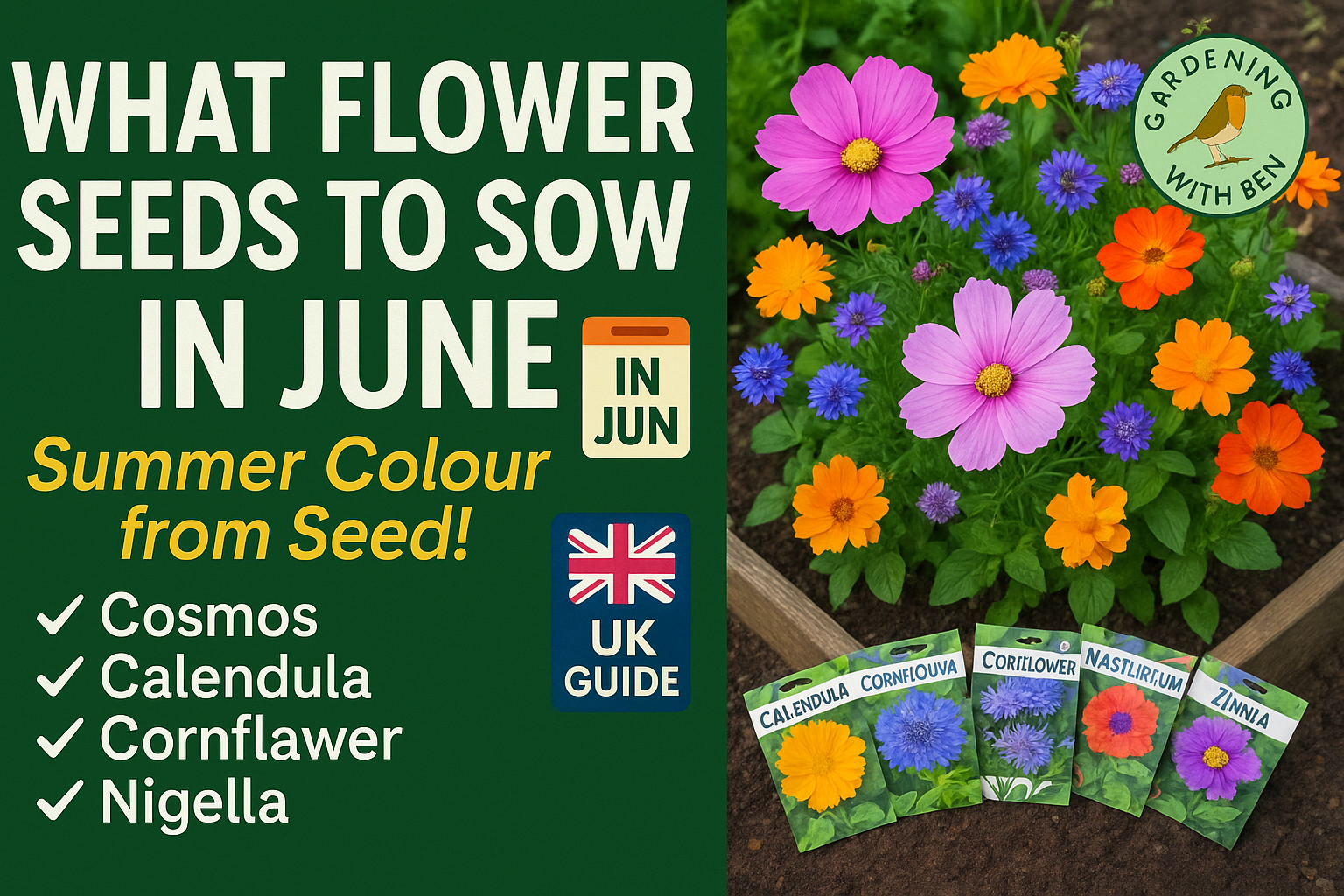 Video thumbnail for 🎥 ✅ “What Flower Seeds to Sow in June | Easy Summer Blooms to Plant Now 🌸🌿☀️”