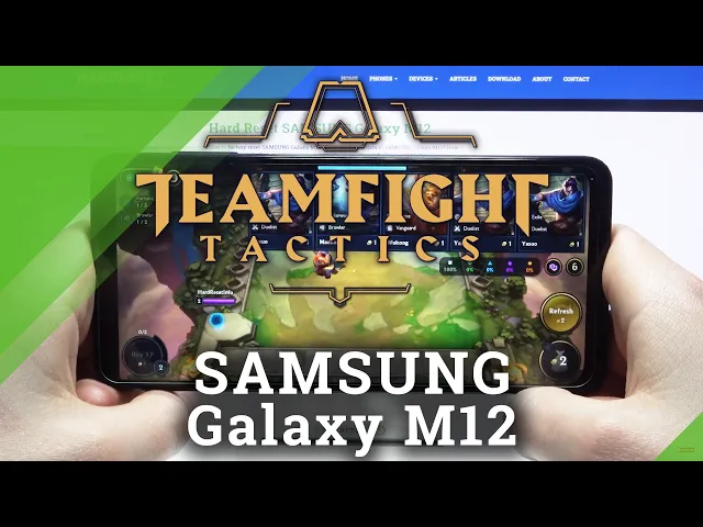 Video thumbnail for Samsung Galaxy M12 - Team Fight Tactics TFT: Game & Performance TEST