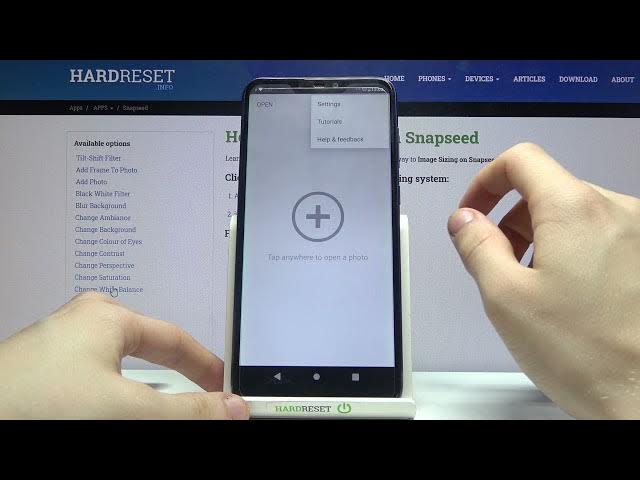Video thumbnail for How to Resize Image on Snapseed App