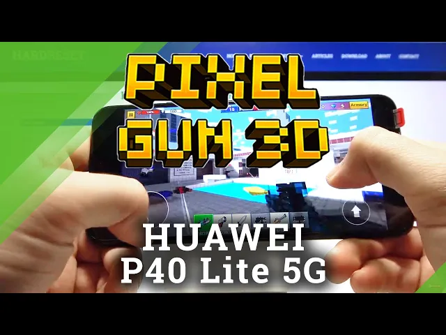 Video thumbnail for How Pixel Gun 3D Works on Huawei P40 Lite 5G - Pixel Gun 3D Game Test