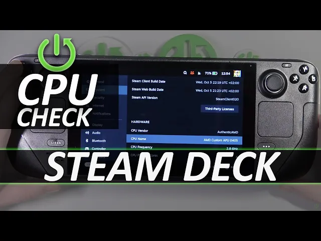 Video thumbnail for What Processor CPU Does Steam Deck Have ?