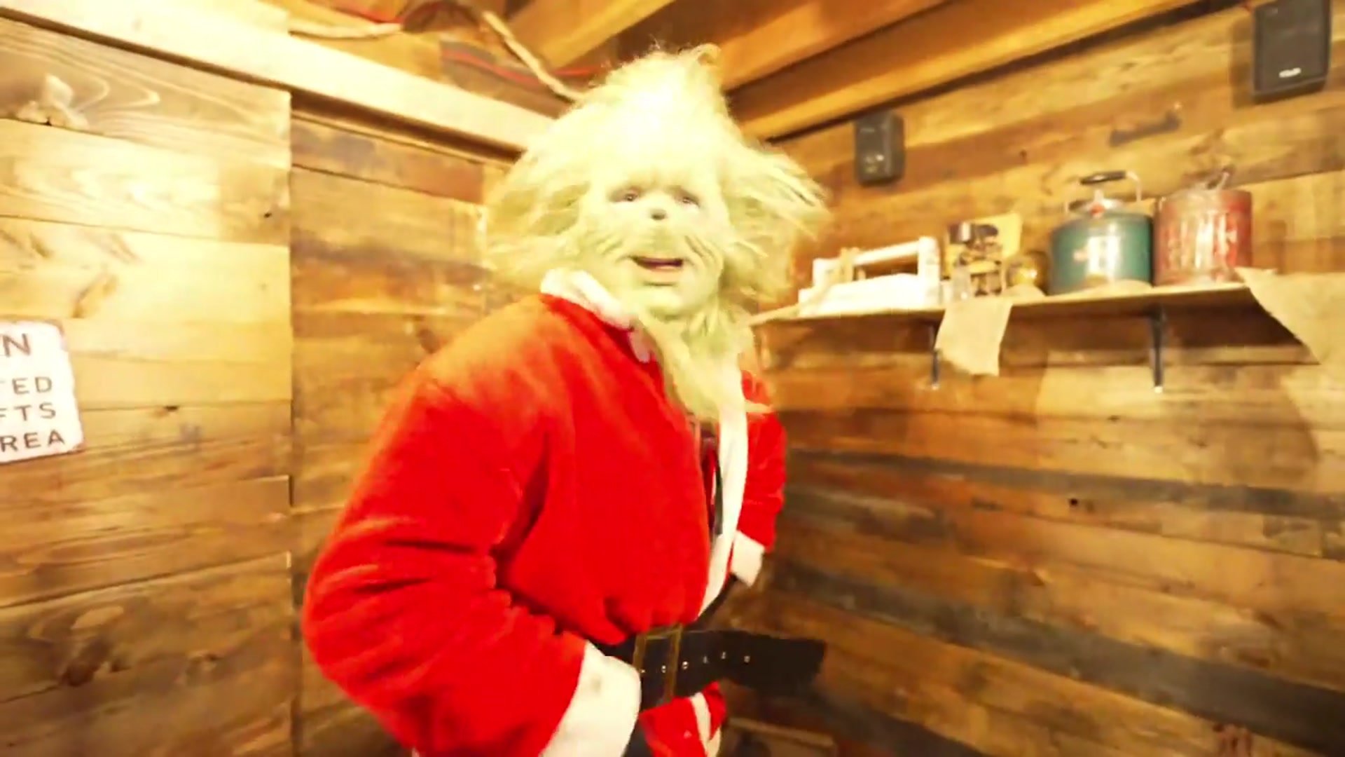 'Video thumbnail for Santa's Haunted Coal Mine at Nightmares on the Rogue in Medford Oregon'
