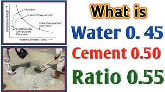 Video thumbnail for #water#cement#ratio What is water cement ratio and how is it calculated in hindi full details.