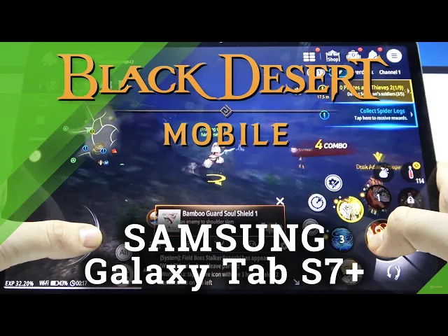 Video thumbnail for Blade and Soul Revolution on SAMSUNG Galaxy Tab S7+ - Gameplay