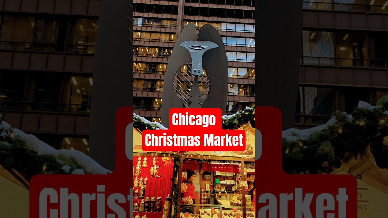 Video thumbnail for Chicago Christmas Market Walk Through #chicago
