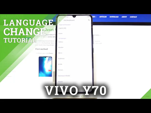 Video thumbnail for How to Change Keyboard Language in VIVO Y70 – Change Keyboard Dictionary