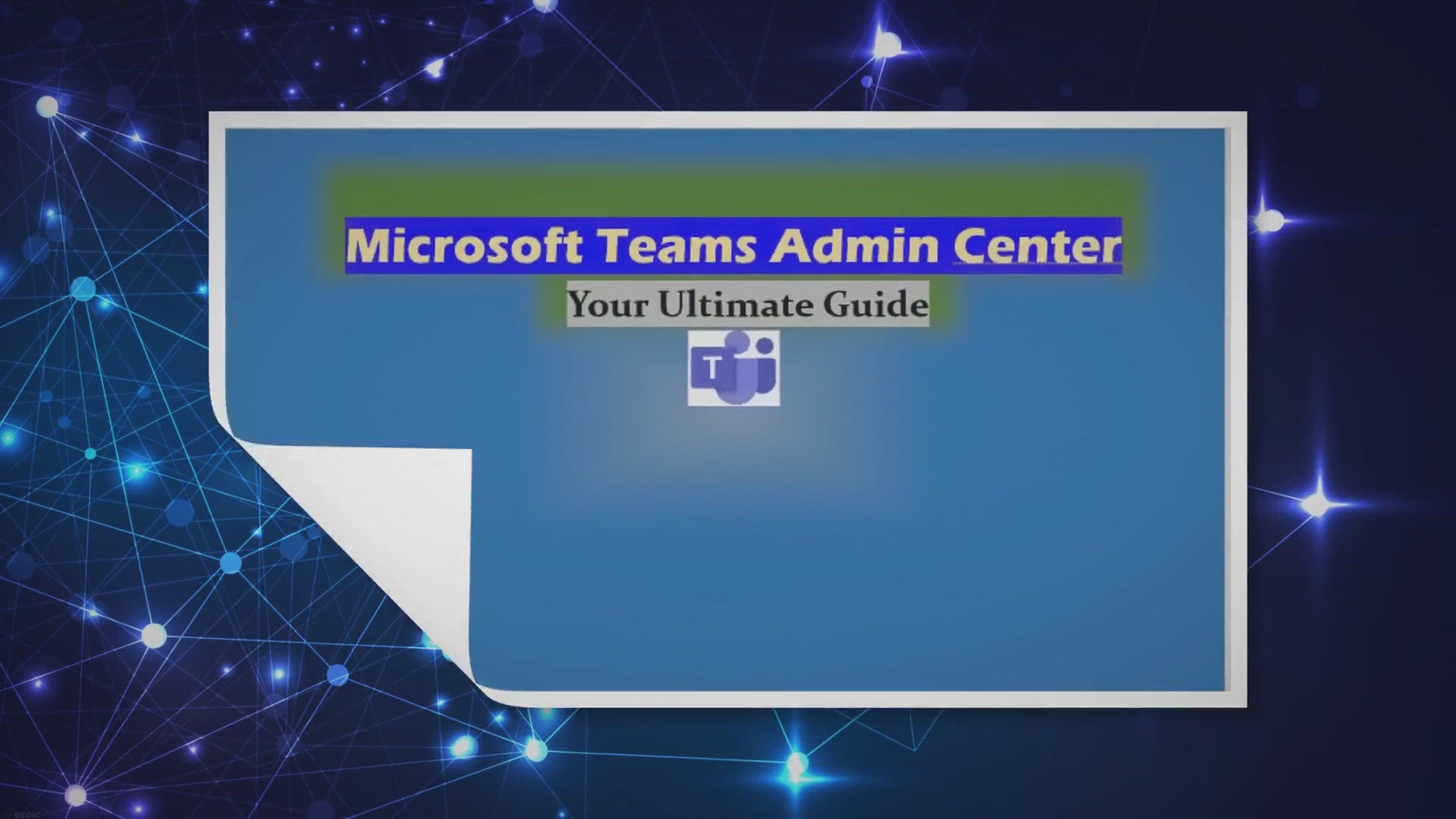 Video thumbnail for Microsoft Teams Admin Center: Mastering Teams Management 2023