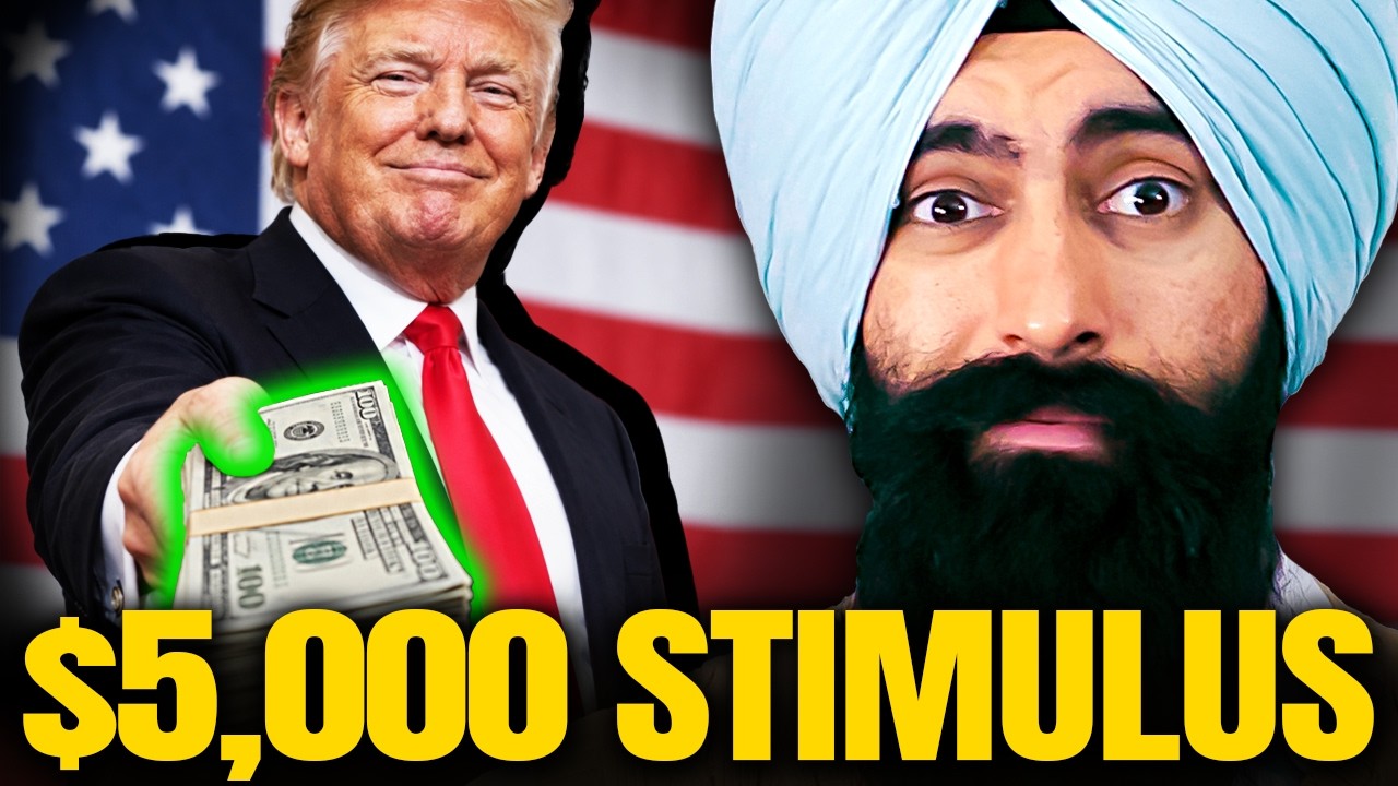 Video thumbnail for Trump Just Promised Every American $5,000