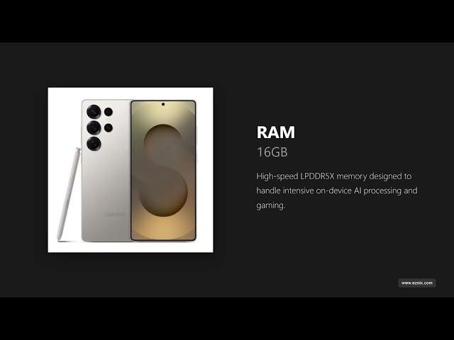 Video thumbnail for samsung galaxy s25 ultra