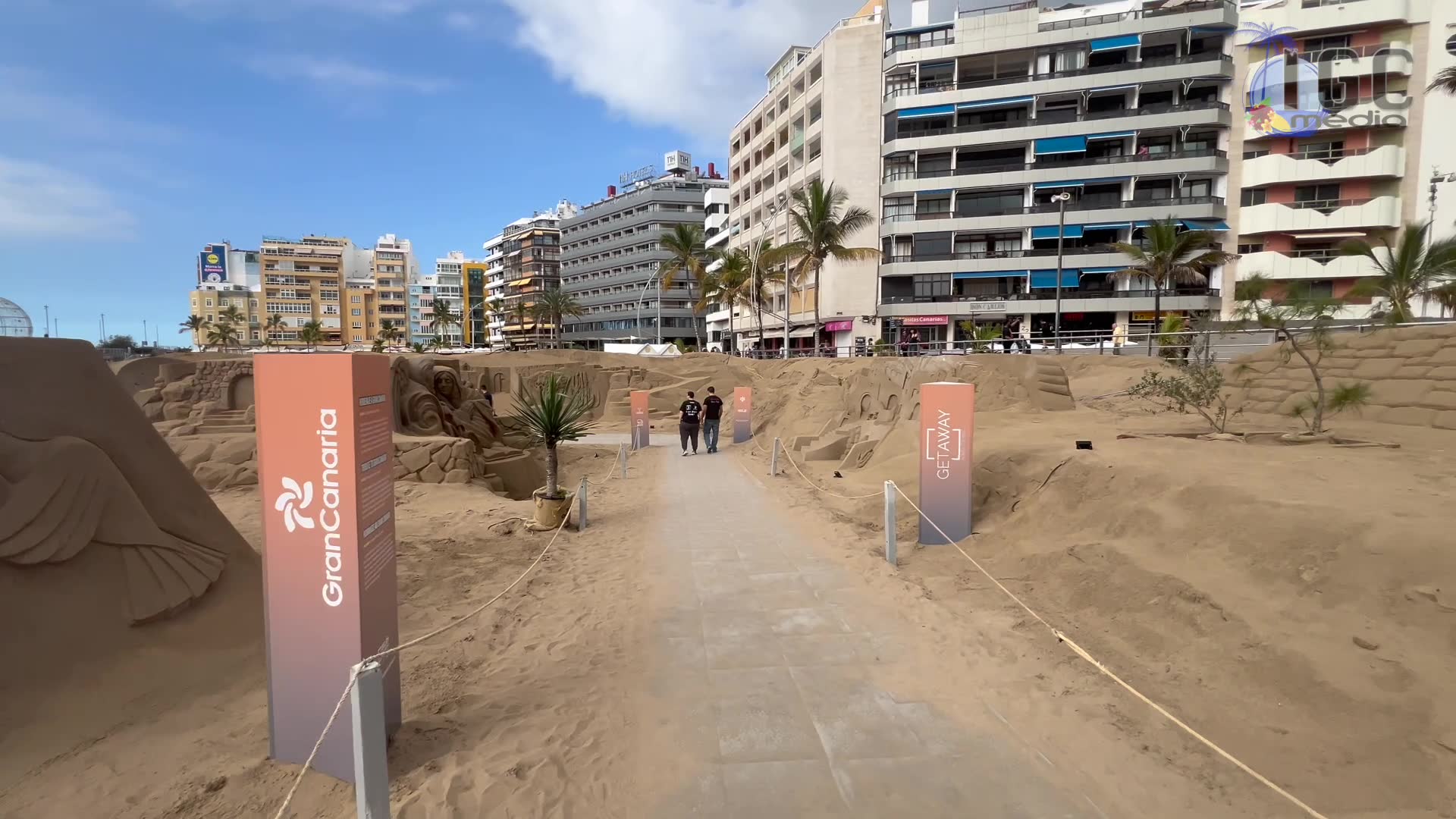 Video thumbnail for Belen Las Canteras 2025 - Sandkrippe Las Palmas