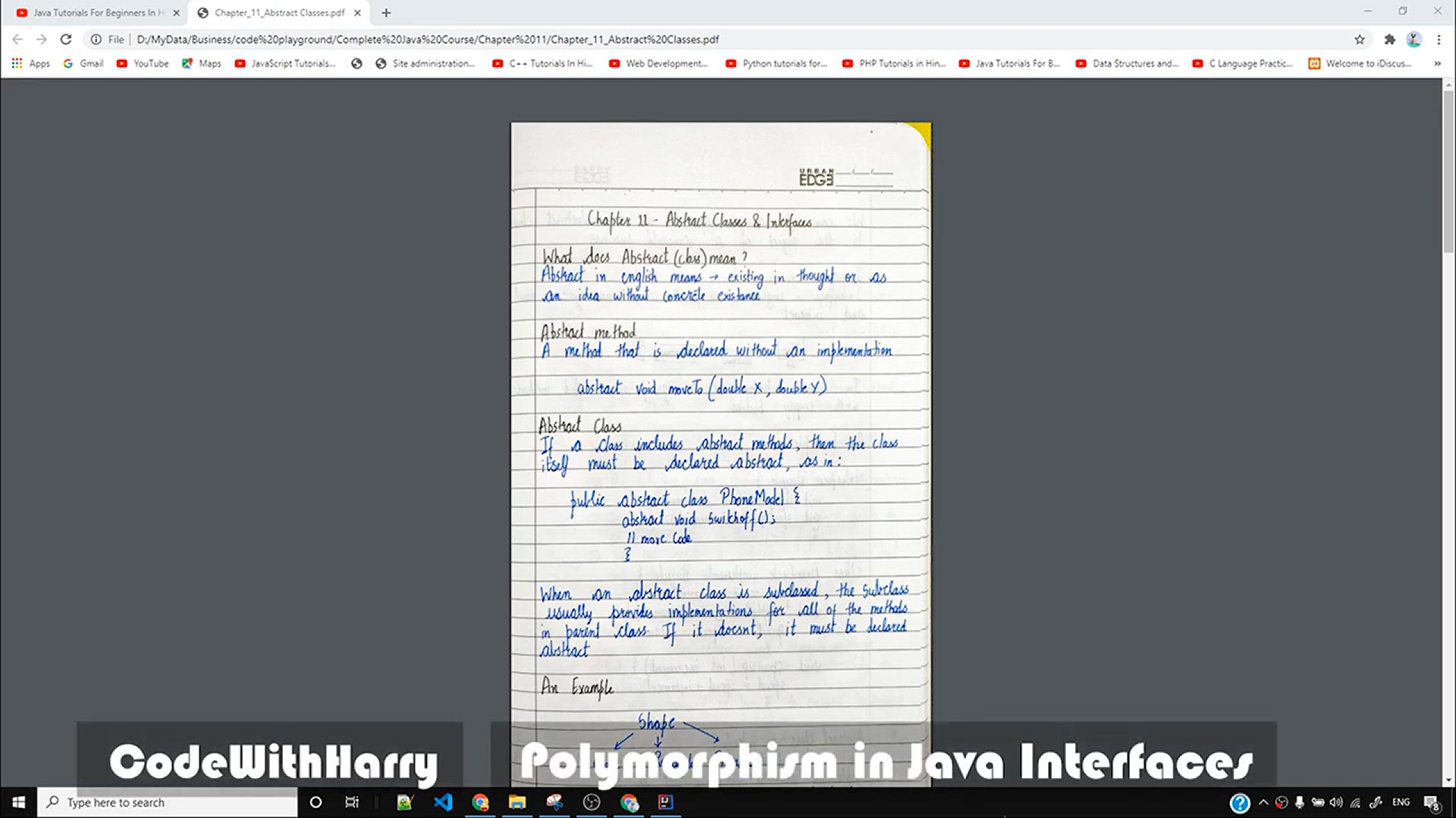 'Video thumbnail for Java Tutorial_ Polymorphism in Interfaces'