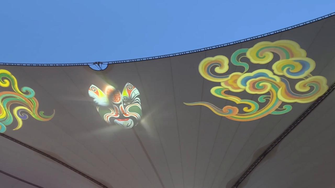 Video thumbnail for China: The Exclusive Canopy Light Show For WAIC 2.