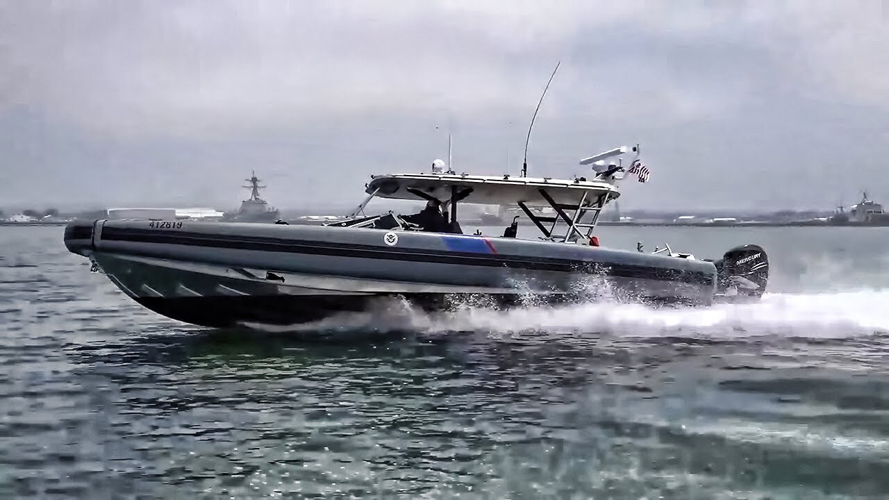 Video thumbnail for CBP San Diego Gets New Coastal Interceptor Vessel