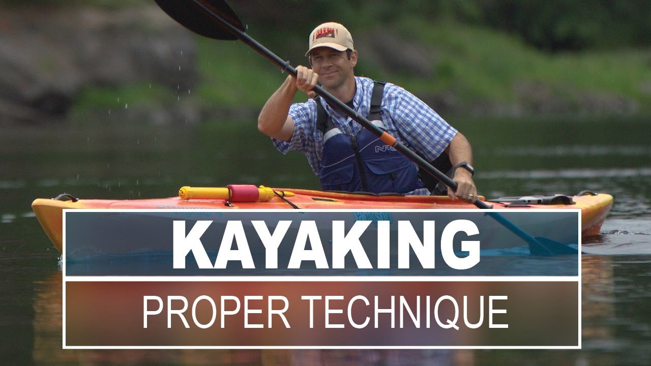 Video thumbnail for Proper Technique for Paddling a Kayak