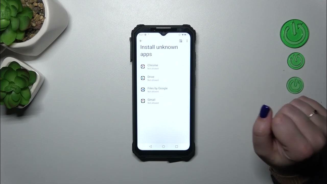 Video thumbnail for How to Allow Unknown Sources on OUKITEL WP23?