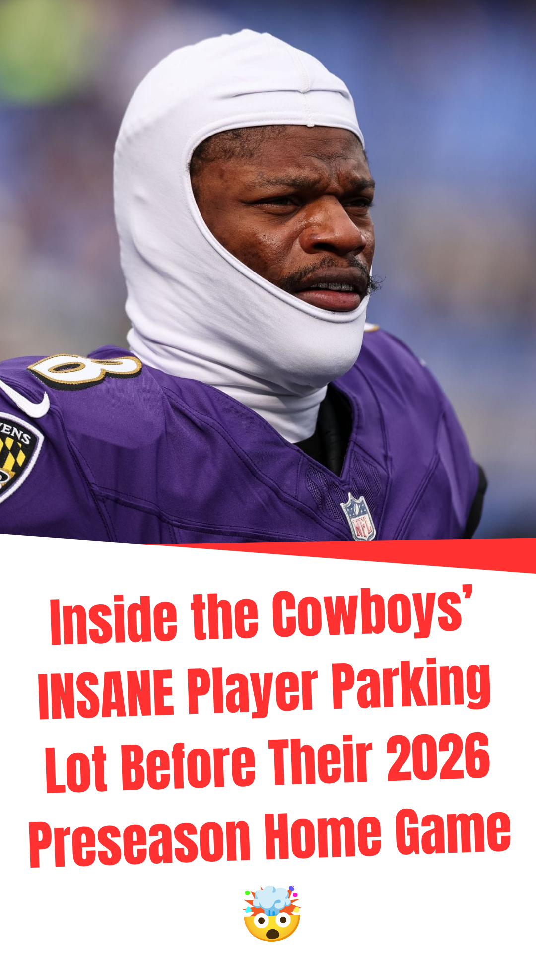 Video thumbnail for Inside the Cowboys’ INSANE Player Parking Lot Before Their 2026 Preseason Home Game