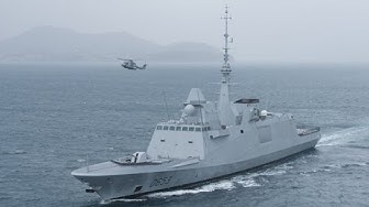 Video thumbnail for DCNS Delivers FREMM Frigate Languedoc to the French Navy
