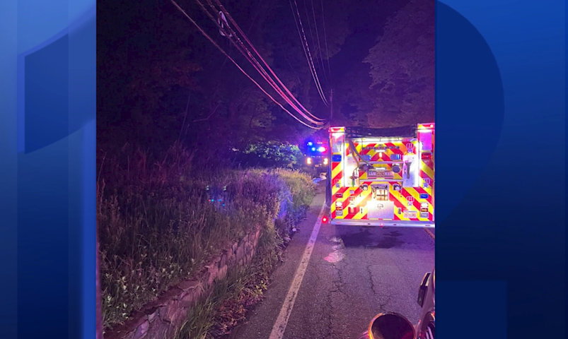 Video thumbnail for Fire crews battle junkyard blaze in West Milford as fires and explosions reported overnight