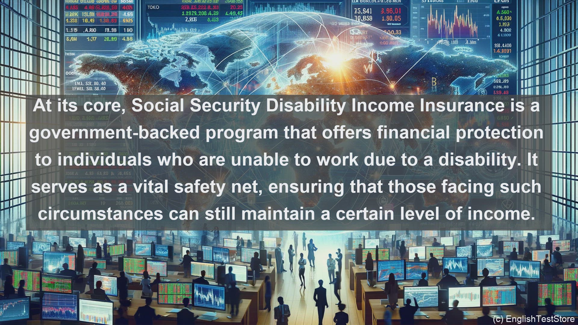 'Video thumbnail for Social security disability income insurance in economics and finance'
