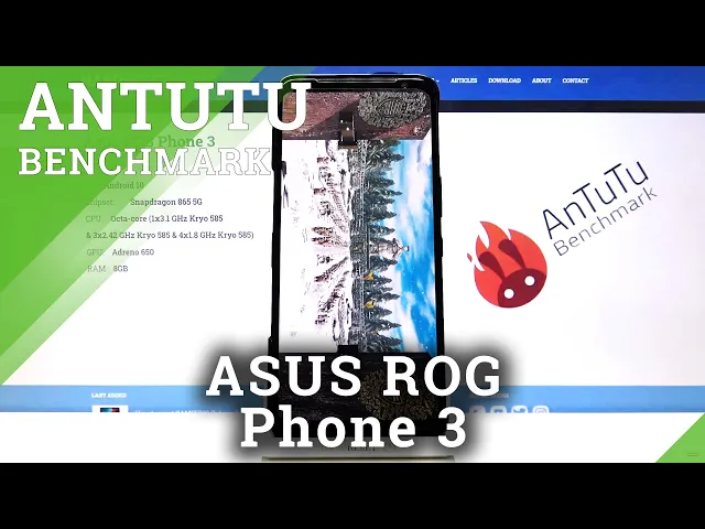 Video thumbnail for AnTuTu Benchmark Results on ASUS ROG Phone 3 – Performance Checkup